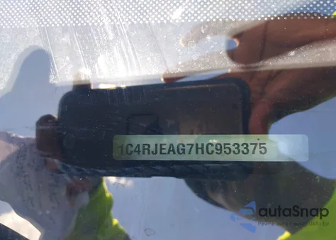 2017 Jeep Grand Cherokee Altitude 4X2 z USA, uszkodzony, nr VIN 1C4RJEAG7HC953375